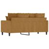 vidaXL 2-personers sofa 140 cm fl&oslash;jl brun