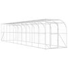 vidaXL H&oslash;nsehus Mod V&aelig;g S&oslash;lv 600 x 150 x 215 cm Galvaniseret st&aring;l