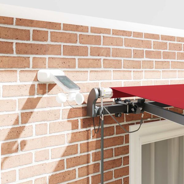 vidaXL Markiseduge med R&oslash;d 300 x 250 cm Polyester