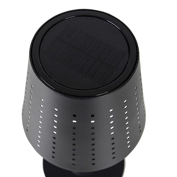 Bo-Camp soldrevet LED-bordlampe Harter sort