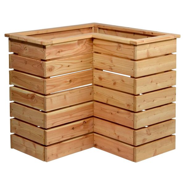 dobar h&oslash;jbed til hj&oslash;rne naturfarvet