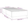 vidaXL Boxspring sengeramme M&oslash;rkegr&oslash;n 100x200 cm Fl&oslash;jl