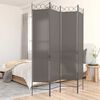 vidaXL 4-panels rumdeler 160x220 cm stof antracitgr&aring;