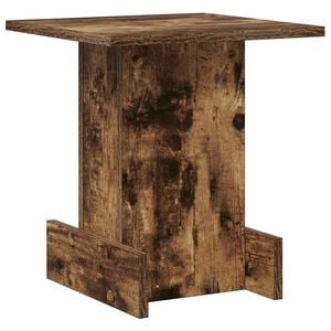 vidaXL Endebord R&oslash;get eg 35,5 x 35 x 40 cm Konstrueret tr&aelig;