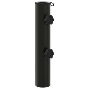 vidaXL Parasolfodr&oslash;r 0.6 kg Sort Jern for 40-50 mm Pole