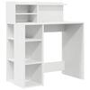 vidaXL Bord Hvid Konstrueret tr&aelig; 90 x 48 x 101,5 cm