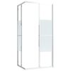vidaXL brusekabine 90x70x180 cm sikkerhedsglas