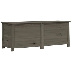 vidaXL udend&oslash;rs hyndeboks 150x50x56 cm massivt fyrretr&aelig; antracitgr&aring;