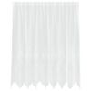 vidaXL Lace Gardin Hvid 160 x 200 cm Polyester