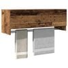 vidaXL garderobeskab 100x32,5x35 cm konstrueret tr&aelig; gammelt tr&aelig;look