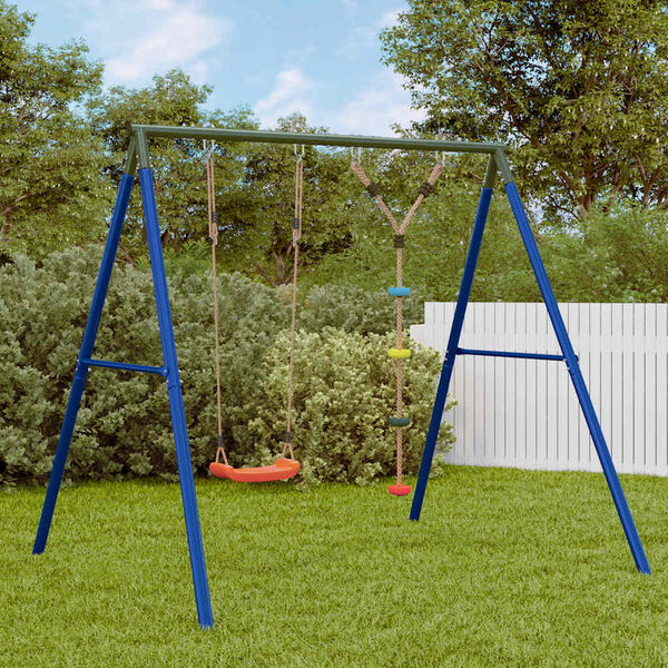 vidaXL gyngestativ med gynge og rebgynge