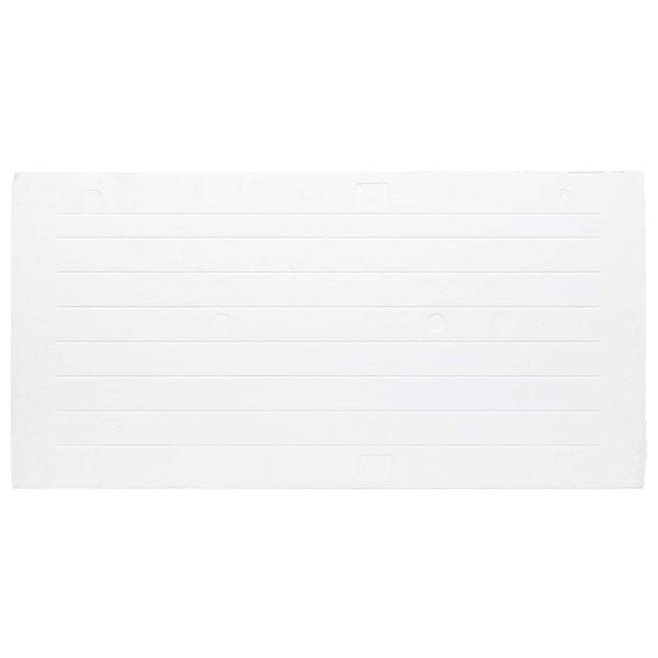 vidaXL V&aelig;gpaneler 10 pcs R&oslash;d og Hvid 100 x 50 cm EPS Skum