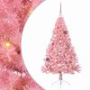 vidaXL Kunstig Forbelyst Juletr&aelig; med 150 LED'er Lyser&oslash;d 150 cm PVC