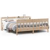 vidaXL sengeramme uden madras 180x200 cm massivt fyrretr&aelig;