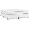 vidaXL Boxspring sengeramme 180x200 cm kunstl&aelig;der hvid