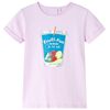 T-shirt til b&oslash;rn str. 116 lyser&oslash;d