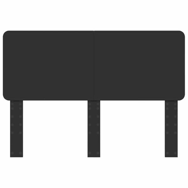 vidaXL Hovedg&aelig;rde Sort eg 160 cm Konstrueret tr&aelig;