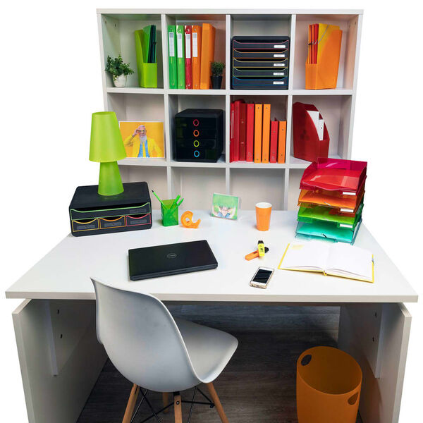 Exacompta Pop-Box skuffekabinet med 4 skuffer sort