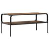 vidaXL Sidebord Gammelt tr&aelig; 100 x 50 x 46 cm Konstrueret tr&aelig;