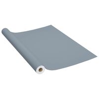 vidaXL selvklæbende folie til møbler 500x90 cm PVC grå