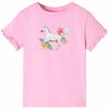 vidaXL T-shirt til b&oslash;rn str. 104 pink