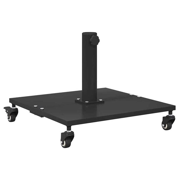 vidaXL Parasolfod Sort 45 x 45 x 31,5 cm