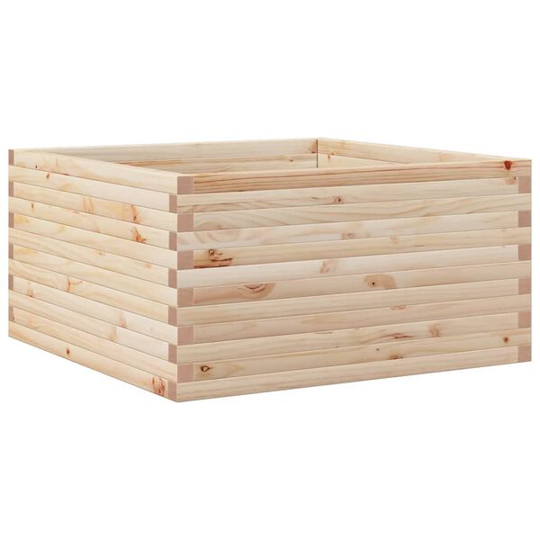 vidaXL plantekasse 90x90x46 cm massivt fyrretr&aelig;