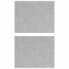 vidaXL Trappe Tread Rektangul&aelig;r 2 pcs S&oslash;lv 50 x 40 cm Aluminium
