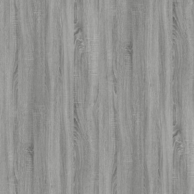 vidaXL sofabord 50x50x35 cm konstrueret træ grå sonoma-eg