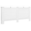 vidaXL radiatorskjuler MDF 172x19x81,5 cm hvid