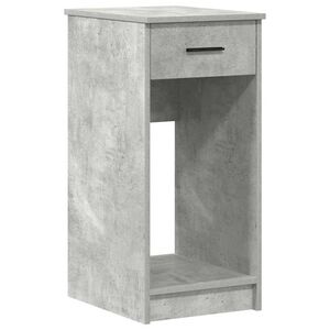 vidaXL computert&aring;rnstativ med skuffe 35x45x77 cm betongr&aring;