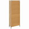 vidaXL Highboard Artisan Egetr&aelig; 69,5 x 34 x 180 cm Konstrueret tr&aelig;