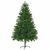 vidaXL kunstigt juletr&aelig; med naturtro n&aring;le 180 cm gr&oslash;n