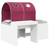 vidaXL Seng med Tunnel 4 pcs Artisian Eg og R&oslash;d Konstrueret tr&aelig;