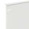 vidaXL Opbevaringsseng med hovedg&aelig;rde Hvid 75 x 190 cm Konstrueret tr&aelig;