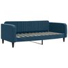 vidaXL daybed med udtr&aelig;k 90x200 cm velour bl&aring;