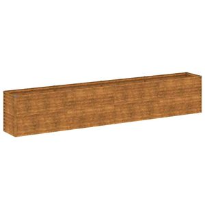 vidaXL h&oslash;jbed til haven 385x50x69 cm cortenst&aring;l