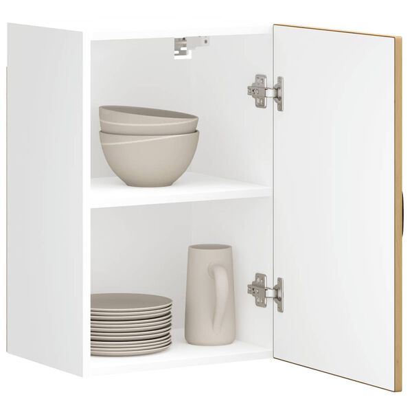 vidaXL køkkenvægskab Kalmar konstrueret træ egetræsfarvet