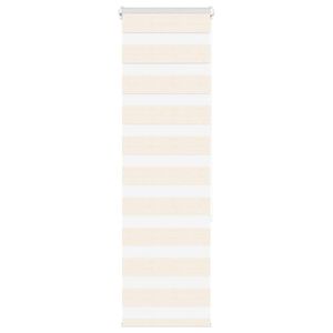 vidaXL zebragardin marmorbeige 40x150 cm stofbredde 35,9 cm polyester