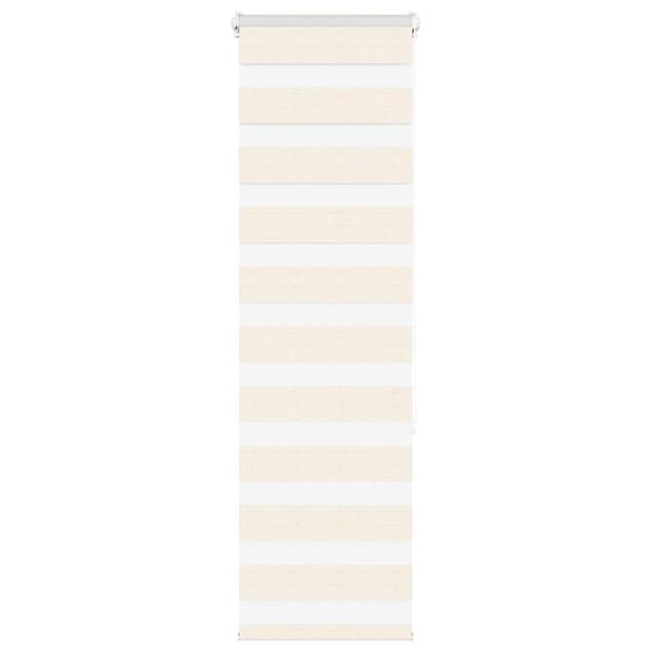vidaXL zebragardin marmorbeige 40x150 cm stofbredde 35,9 cm polyester