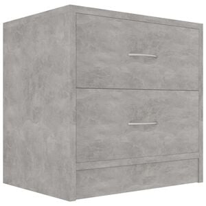 vidaXL sengebord 40x30x40 cm konstrueret tr&aelig; betongr&aring;