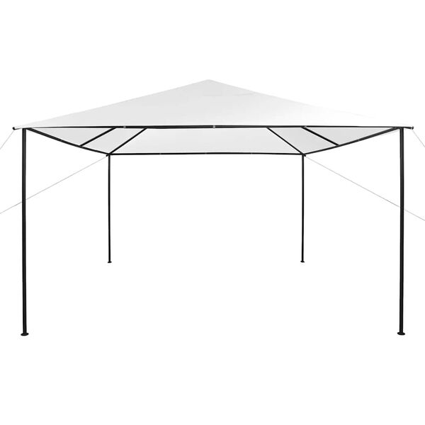 vidaXL havepavillon 4x4x3 m 180 g/m&sup2; hvid