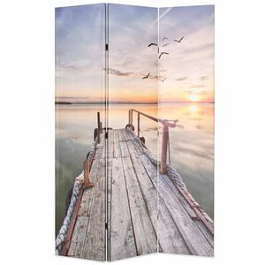 vidaXL foldbar rumdeler 120 x 170 cm s&oslash;motiv