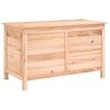 vidaXL udend&oslash;rs hyndeboks 99x50x56,5 cm massivt grantr&aelig;