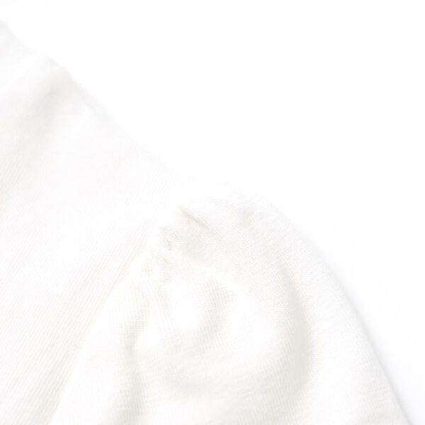 T-shirt til b&oslash;rn str. 128 ecrufarvet