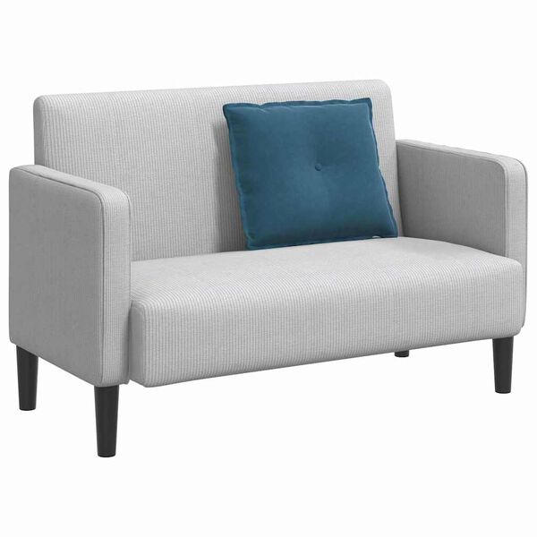 vidaXL Rygpude Bl&aring; 60 x 50 cm Velourstof