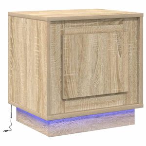 vidaXL Natskab Sonoma eg 44 x 34,5 x 45 cm Konstrueret tr&aelig;