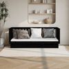 vidaXL daybed 90x190 cm massivt fyrretr&aelig; sort