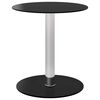 vidaXL sofabord 40 cm h&aelig;rdet glas sort