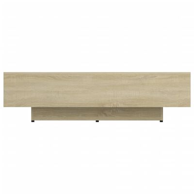 vidaXL sofabord 100x49,5x31 cm konstrueret træ sonoma-eg